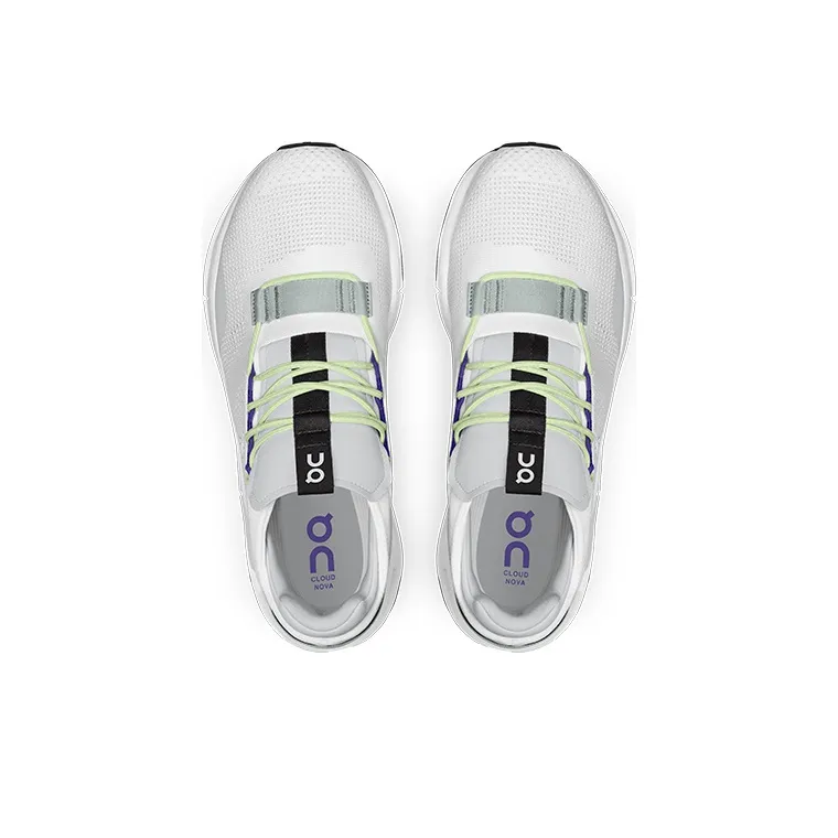 On Running Cloudnova White Mineral Grey Purple-3