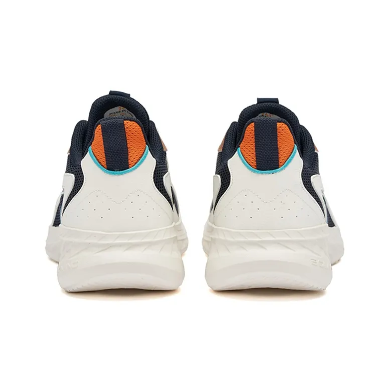 361° Running Shoes Men Low Top Feather White/Shadow Blue-3