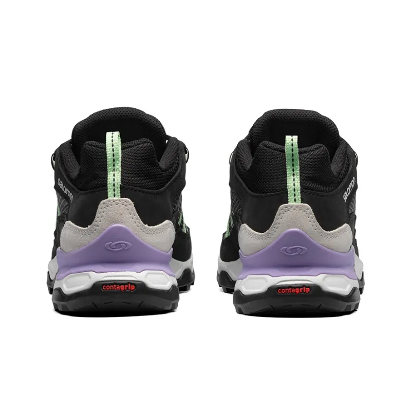 SALOMON Shelter Low Black Patina Green Lavender-3