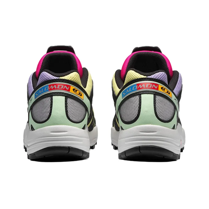 SALOMON XA Pro 1 Wear-Resistant Low-Top Running Shoes Unisex Black Purple-3