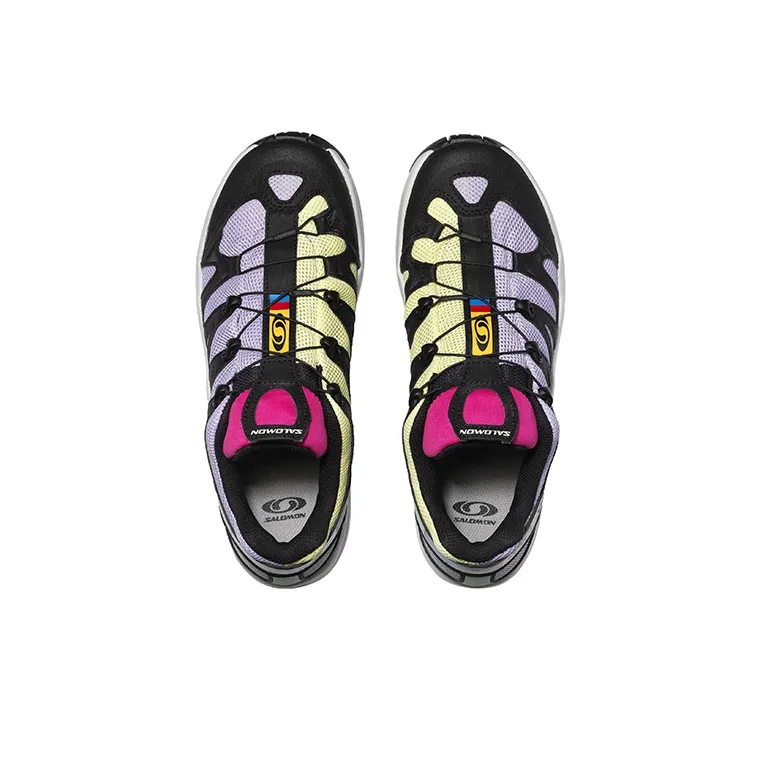 SALOMON XA Pro 1 Wear-Resistant Low-Top Running Shoes Unisex Black Purple-2