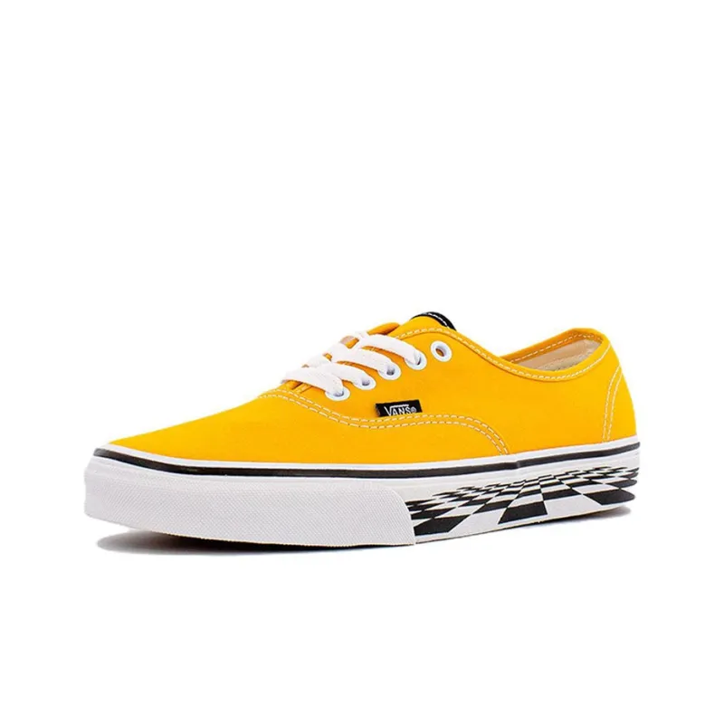 Authentic Vans 'Graphic Check Radiant Yellow'-1