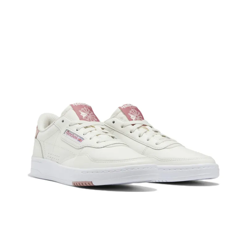 Reebok Court Peak Anti-Slip And Wear-Resistant Lightweight Low-Top Skateboard Shoes Women's Ecru-2