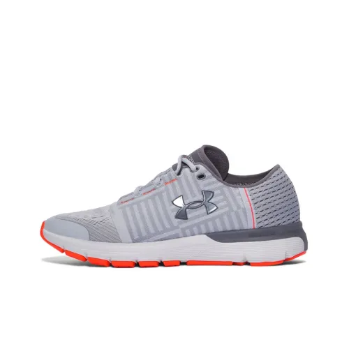 Under Armour Speedform Gemini Running Shoes Men Low-Top Gray/Orange