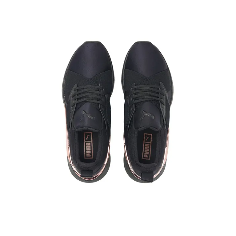 PUMA Muse X5 Metal 'Black Rose Gold' Women's-2