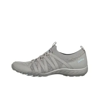 Skechers Breathe-Easy Casual Shoes Women's Low-Top Gray
