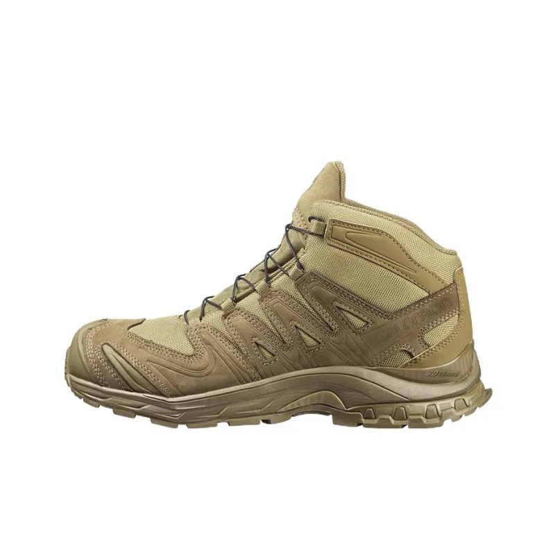 SALOMON XA FORCES Xa Forces Mid Anti Slip Wear Resistant High Top Outdoor Shoes Unisex Desert Yellow-0