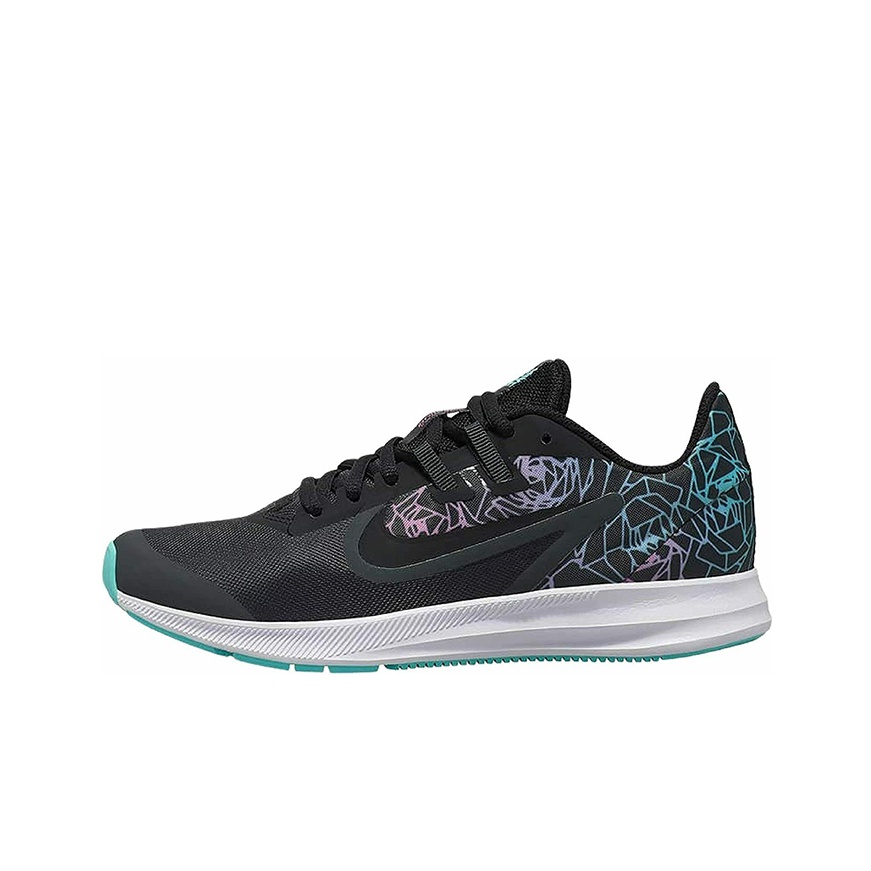 Nike downshifter 9 women's black and white best sale