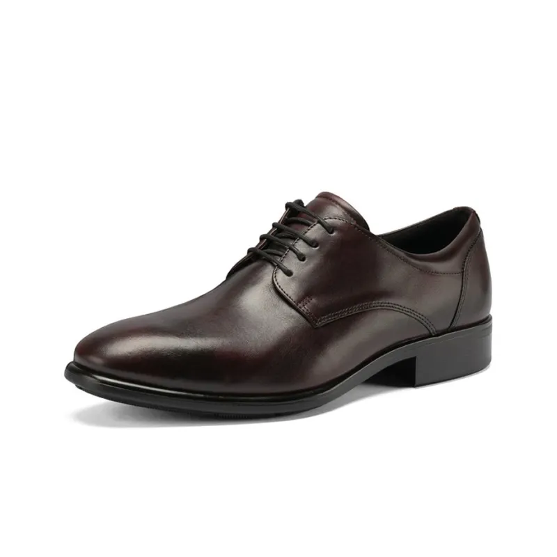 Ecco Dress Shoes Men's Dark Burgundy-1