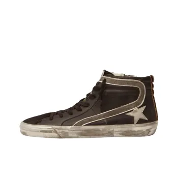 Golden Goose Slide Stylish Skateboarding Shoes Men's Black