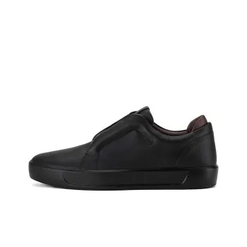 Ecco Soft Cool Size 8 Collection Stylish Skateboarding Shoes Men's Black