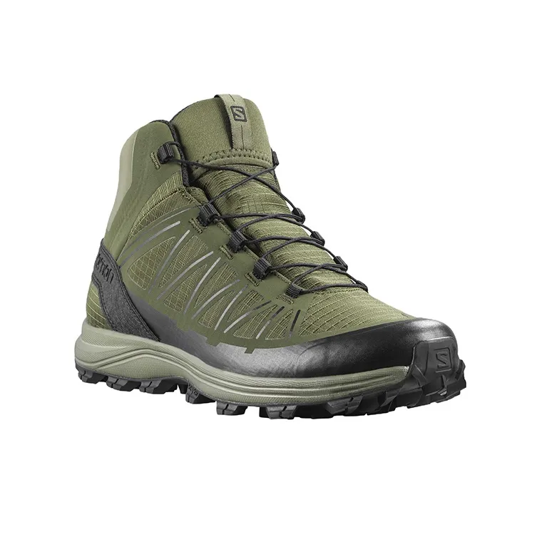 SALOMON Speed Assault 2 Outdoor Shoes Men Mid-Top Black/Green-2