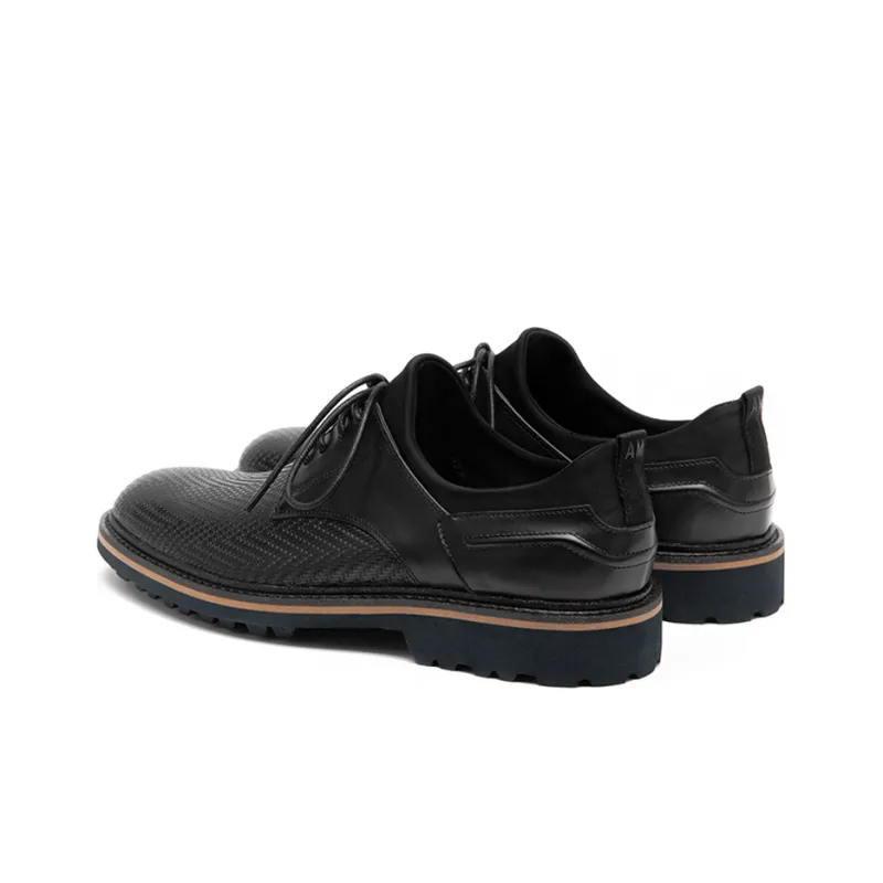 Anthony Miles Dress Shoes Men Low Top Black-3