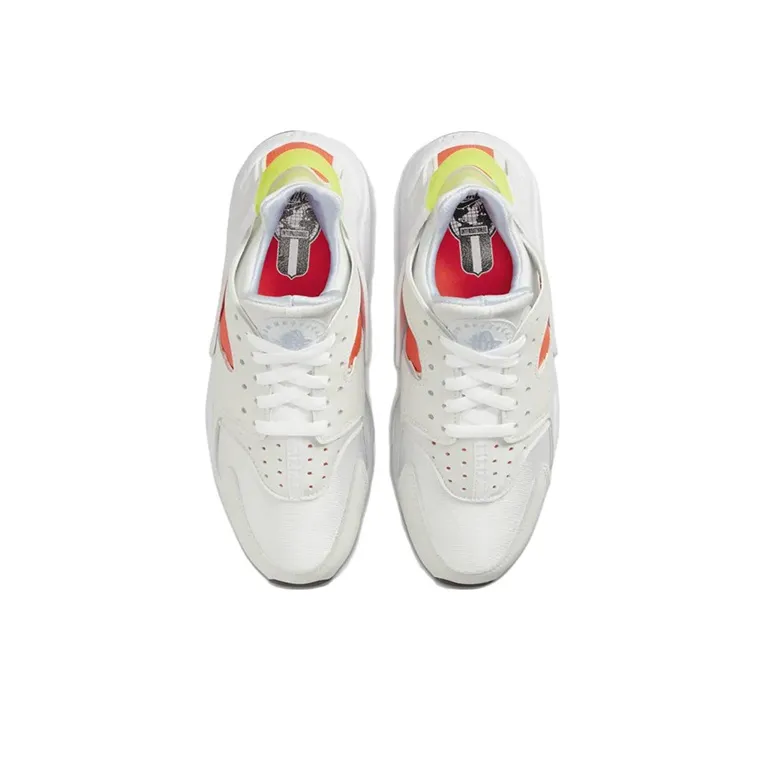 Nike Air Huarache White Bright Crimson Volt Women's-3