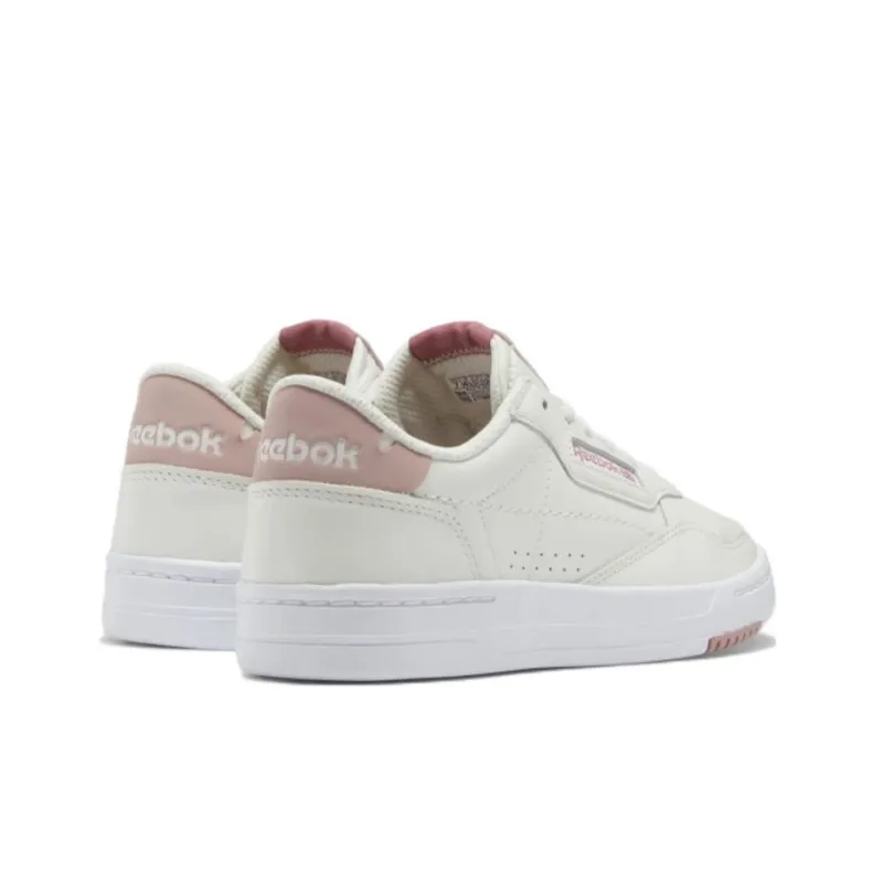 Reebok Court Peak Anti-Slip And Wear-Resistant Lightweight Low-Top Skateboard Shoes Women's Ecru-3
