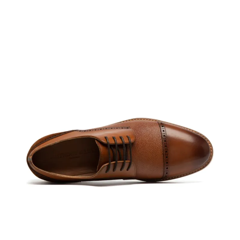 Anthony Miles Dress Shoes Men Low Top Brown-5
