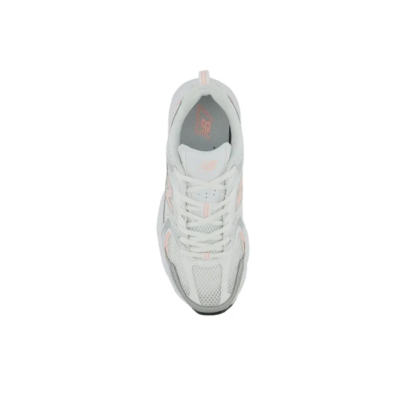 New Balance 530 White Silver Pink-3