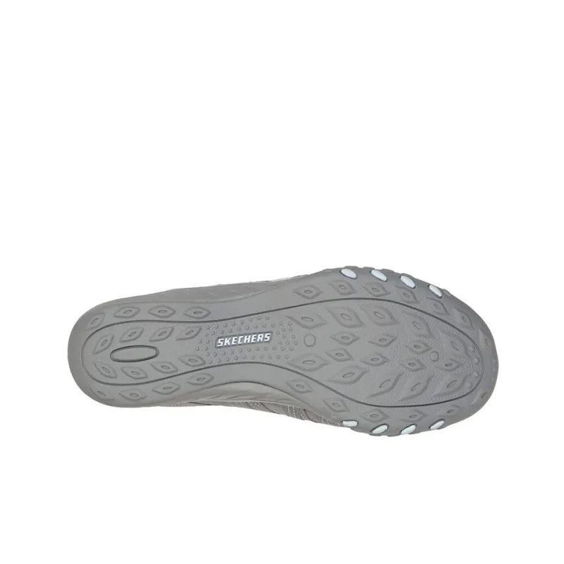 Skechers Breathe-Easy Casual Shoes Women's Low-Top Gray-4