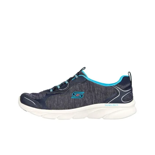 Skechers D'lux Comfort Casual Shoes Women's Low-Top Blue