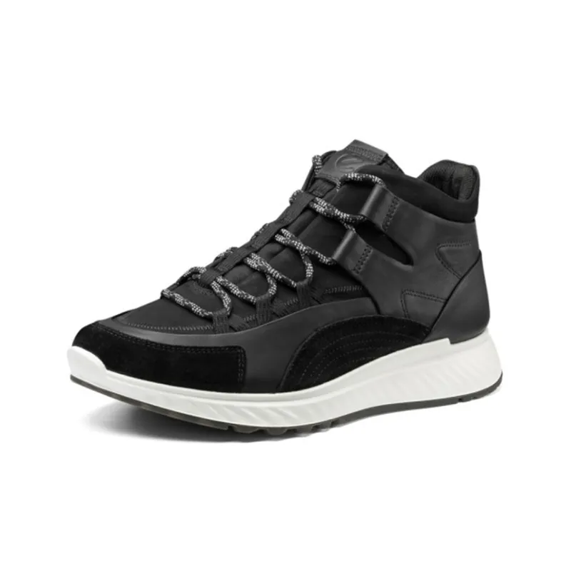 Ecco Fit For Action Wear Resistant Low Top Running Shoes Men's Black-2