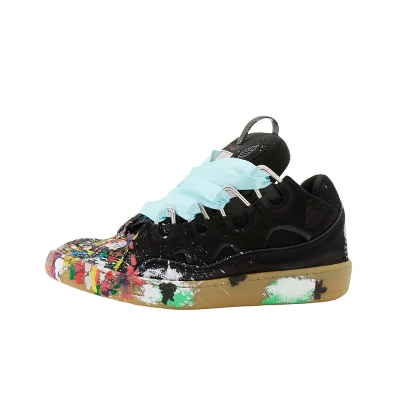 Lanvin Leather Curb Gallery Dept. Black Multi-0