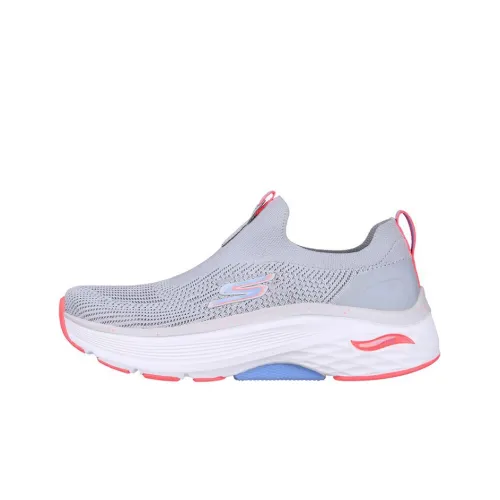 Skechers Max Cushioning Casual Shoes Women's Low-Top Gray/Pink