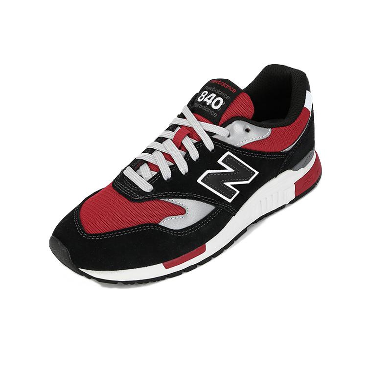 New Balance 840 Black Red Gray POIZON