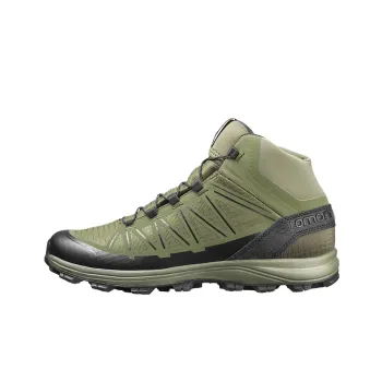 SALOMON Speed Assault 2 Outdoor Shoes Men Mid-Top Black/Green