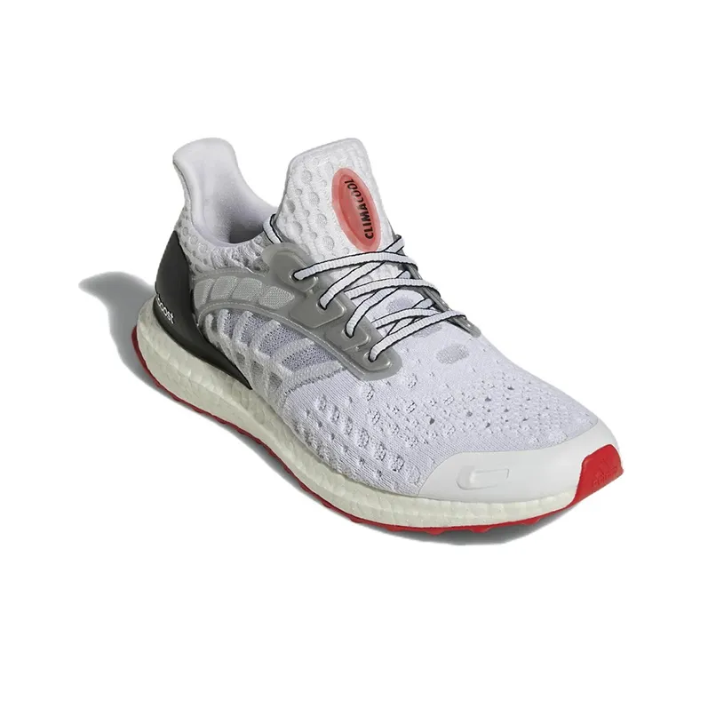 Adidas Ultra Boost Climacool 2 Dna White Vivid Red Black-2