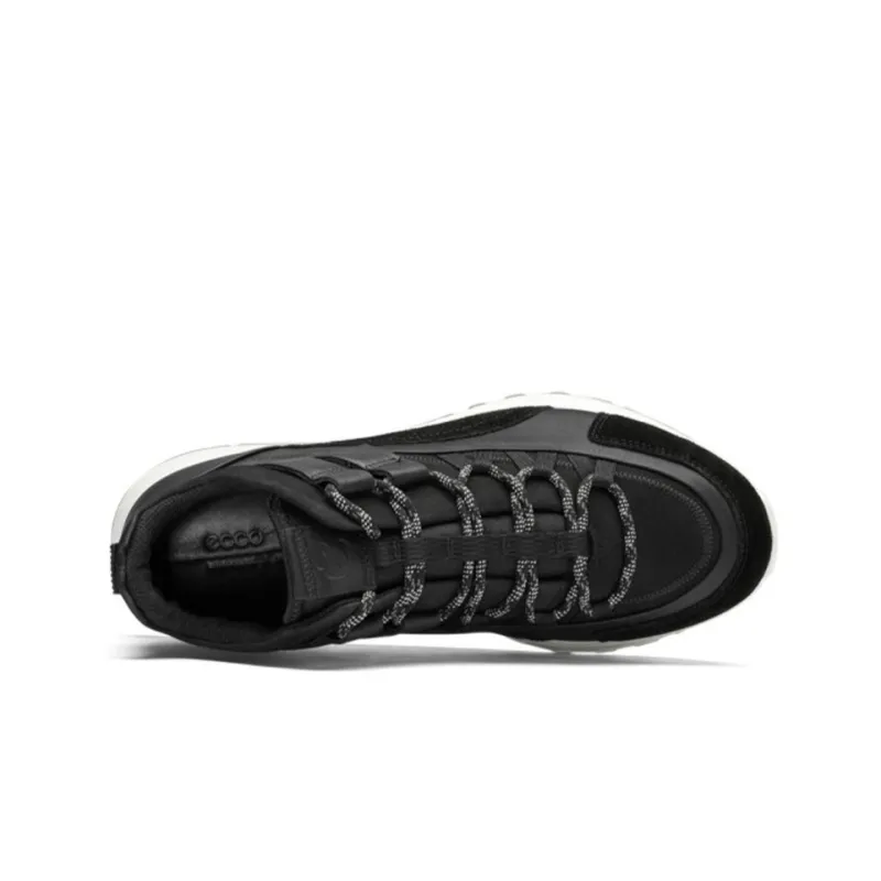 Ecco Fit For Action Wear Resistant Low Top Running Shoes Men's Black-4