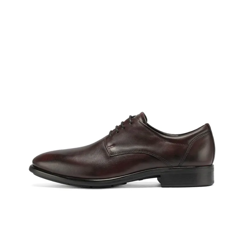 Ecco Dress Shoes Men's Dark Burgundy-0