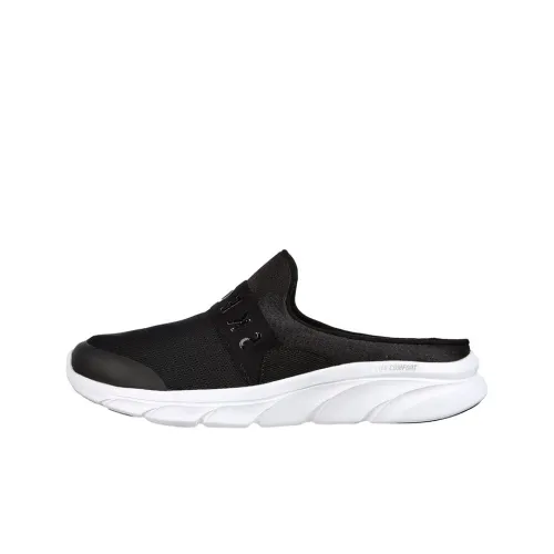 Skechers D'lux Comfort Casual Shoes Women's Low-Top Black/White