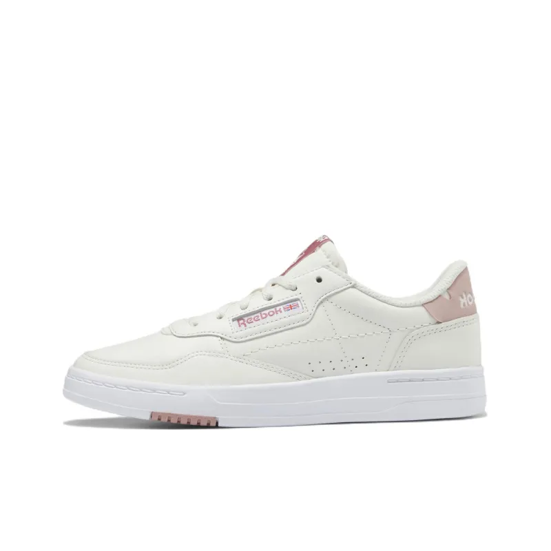 Reebok Court Peak Anti-Slip And Wear-Resistant Lightweight Low-Top Skateboard Shoes Women's Ecru-0