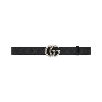 GUCCI Monogram Reversible Buckle Belt