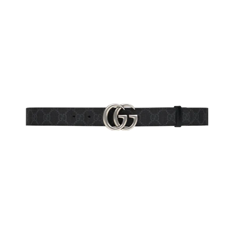 GUCCI Monogram Reversible Buckle Belt-0