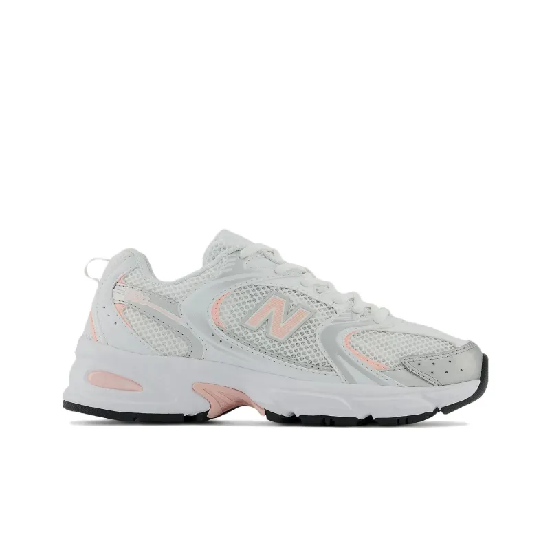 New Balance 530 White Silver Pink-1