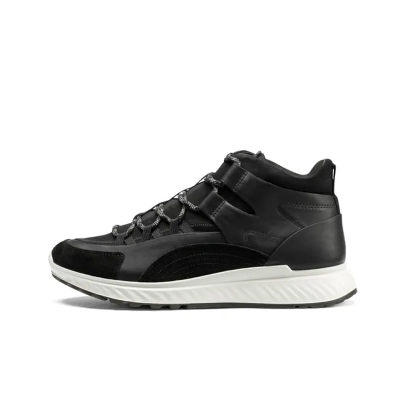 Ecco Fit For Action Wear Resistant Low Top Running Shoes Men's Black-0