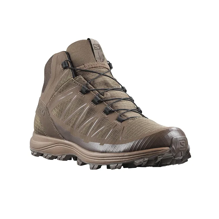 SALOMON Speed Assault 2 Hiking / Trekking Shoes Men Mid-Top Brown-2