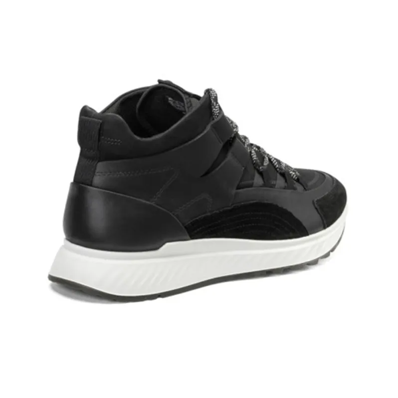 Ecco Fit For Action Wear Resistant Low Top Running Shoes Men's Black-1