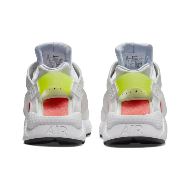 Nike Air Huarache White Bright Crimson Volt Women's-4