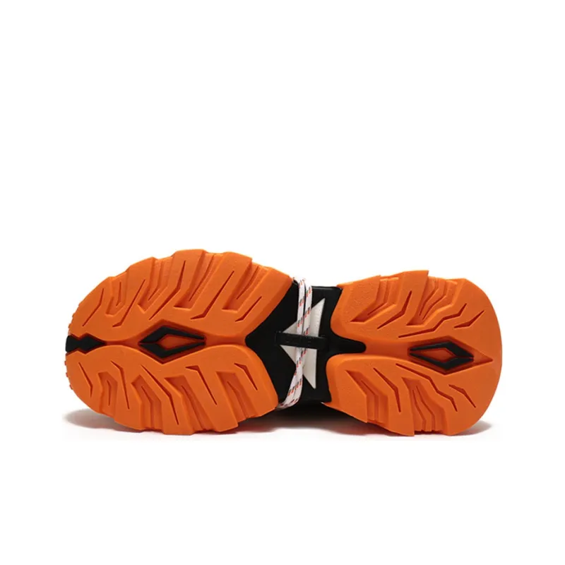 KENZO Running Shoes Men Low-Top Orange-5