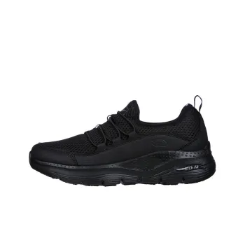Skechers ARCH FIT SR -Jitsy Anti-Slip And Wear-Resistant Breathable Low-Top Athletic Shoes Women's Black