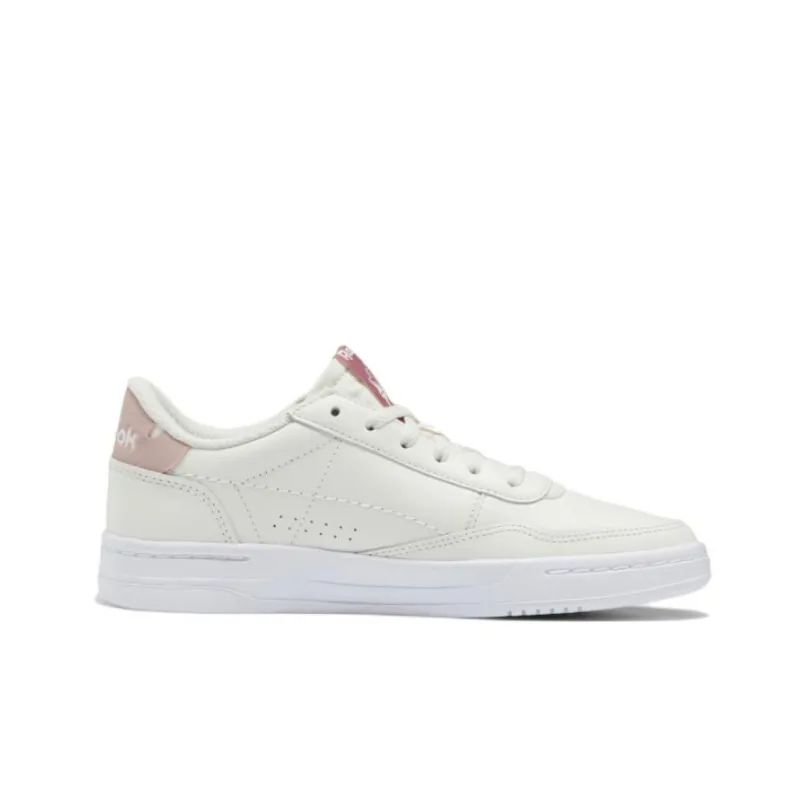Reebok Court Peak Anti-Slip And Wear-Resistant Lightweight Low-Top Skateboard Shoes Women's Ecru-1