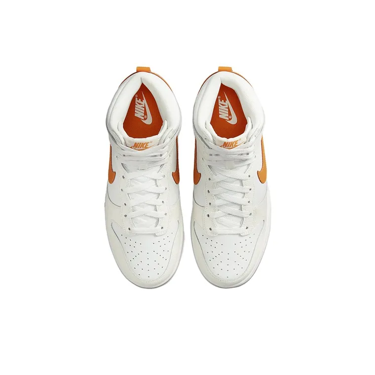 Nike Dunk High White Magma Orange Women's-3