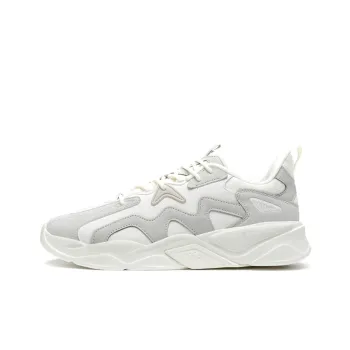 XTEP Casual Shoes Men Low Top Dove Gray/Sail White