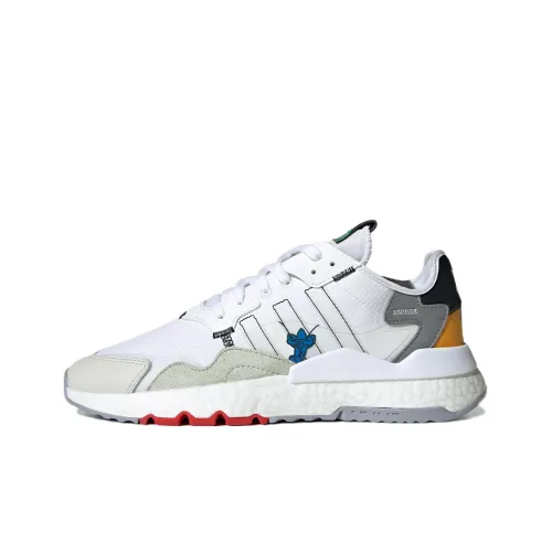 Adidas Originals Nite Jogger Casual Shoes Unisex Low-Top White