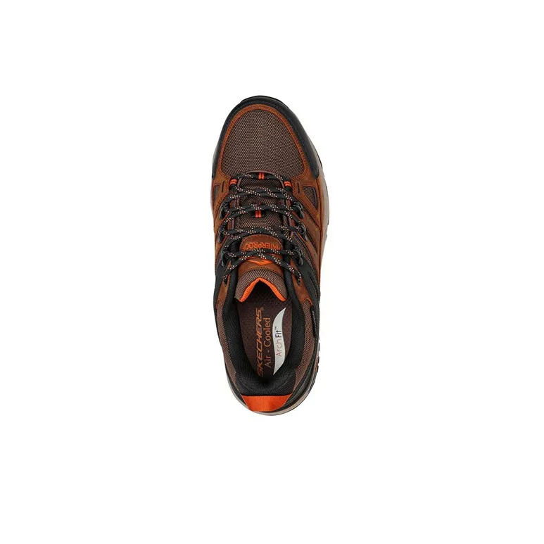Skechers ARCH FIT DAWSON Cushioned Anti-Slip Wear-Resistant And Water-Resistant Low-Top Trekking Shoes Men's Brown-3