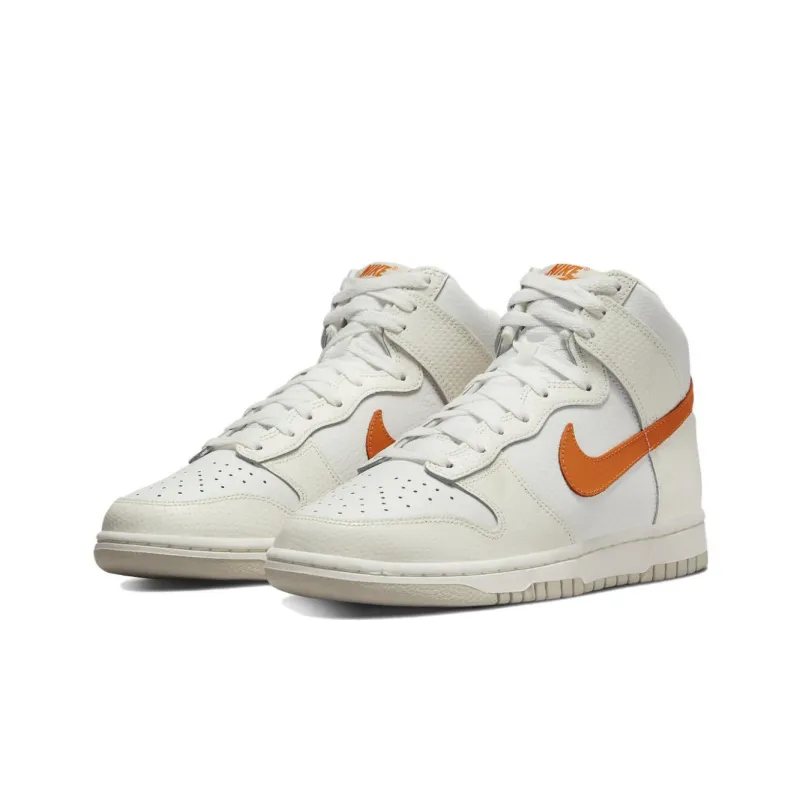 Nike Dunk High White Magma Orange Women's-2