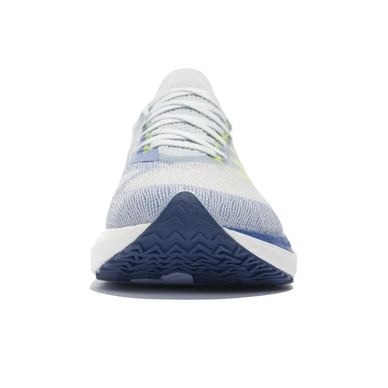 LiNing Feidian Discovery Cushioning, Slip Resistant, And Abrasion Resistant Low Top Running Shoes Men's White Blue-4