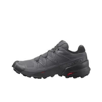 SALOMON Speedcross 5 Abrasion Resistant Low Top Running Shoes Men's Black